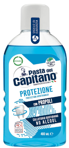 PASTA DEL CAPITANO COLLUTORIO PROTEZIONE DENTI E GENGIVE, 400ML